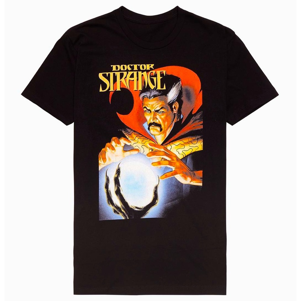 Marvel Comics Doctor Strange T-shirt Medium black
